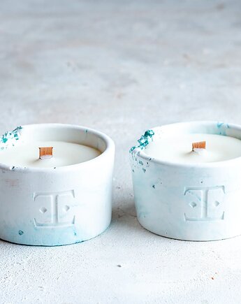 Zestaw 2 świeczek Ocean Wave, Esti