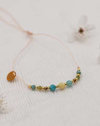 Bransoletka Skorpion - Opal Agat Turmalin, w hand works