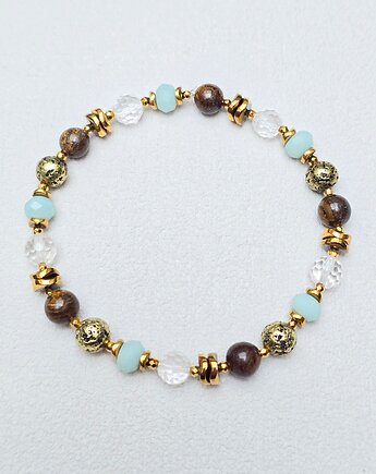 Bransoletka na Gumce z Nutą Mięty, ILEA