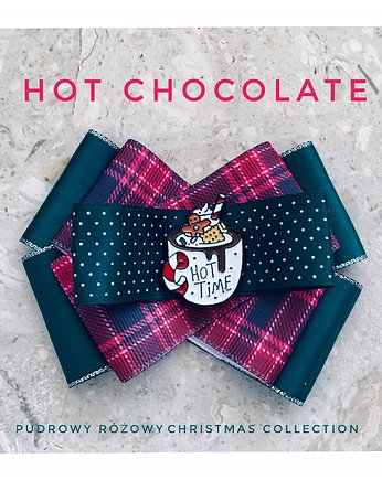 Brosza  Hot Chocolate NEW, Pudrowy Różowy