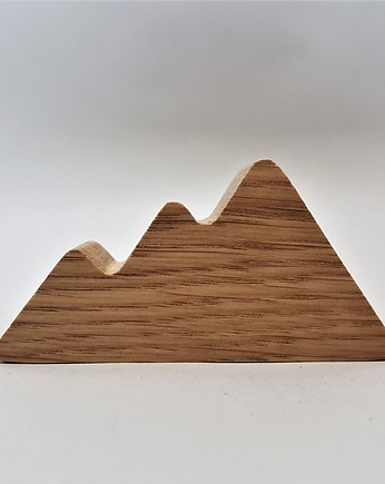 Drewniane gałki do mebli, wzór góry, Drewniane dodatki