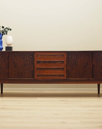 Sideboard palisandrowy, duński design, lata 60, Johannes Andersen, Uldum, Przetwory design