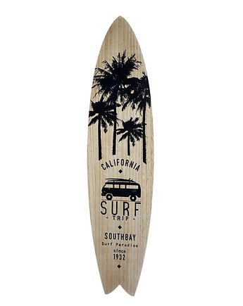 Dekoracja Ścienna Ozdoba Ścienna Deska Surfingowa 110 cm, OSOBY - Prezent dla dwojga
