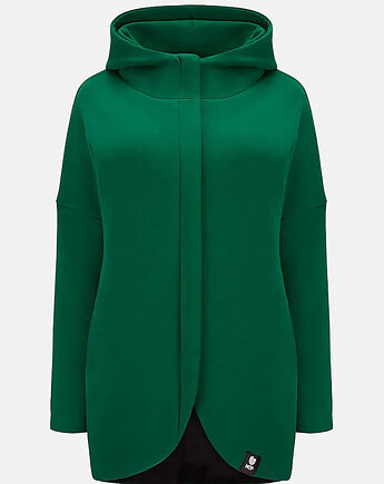 Peleryna No.2 na suwak Butelkowa Zieleń, MKTP