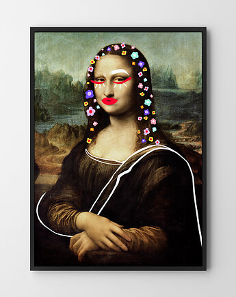 Plakat Mona Lisa Modna, HOG STUDIO