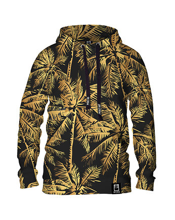 Damska Bluza z kapturem DR.CROW Gold Palms, DrCrow