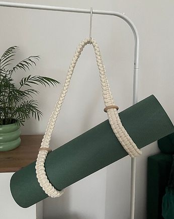 Regulowany pas do maty do jogi handmade, Passatempo handmade