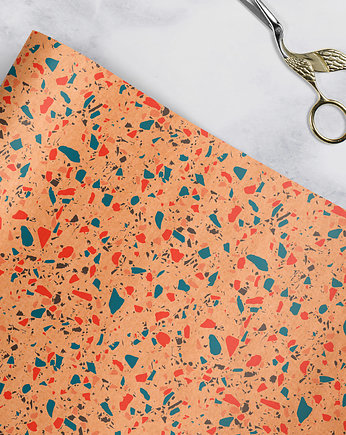 papier do pakowania -  Terazzo B&R P-064c, Wrap and Pack
