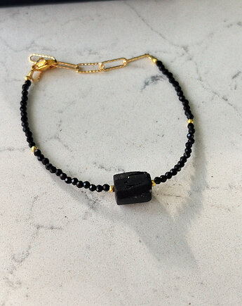 Bransoletka Onyks i Turmalin, Chmolowska Jewellery