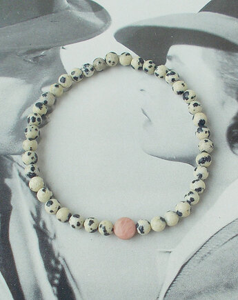 Jaspis i rodonit Bransoletka, galeria nuit