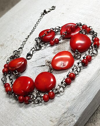 Bransoletka koral s160, JanArt