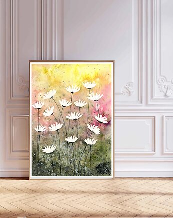 Kwiaty.  Plakat, Malgorzata Domanska