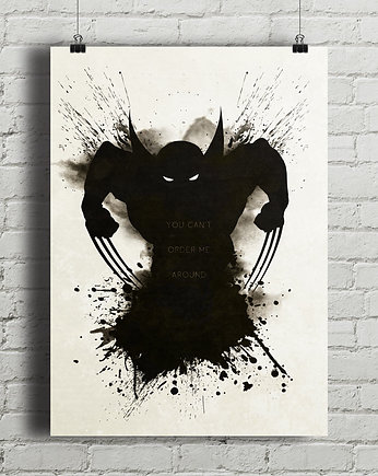 Wolverine - plakat z cytatem, minimalmill