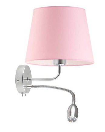 Dziecięca lampa ścienna IMPERIA z panelem LED, LYSNE