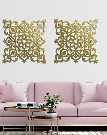 AŻUROWY PANEL DEKORACYJNY, STYL MAROKAŃSKI, DEKORACJA ŚCIENNA 3D, ORNAMENT, D, ORNAMENTI
