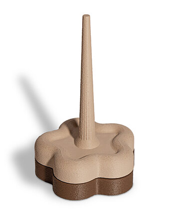 Kołowrotek na włóczkę Przędzarka YARN SPINNER - Earth brown , sovalab