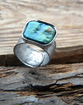 W kolorach leśnego żuka - pierścionek, Beata Trotter