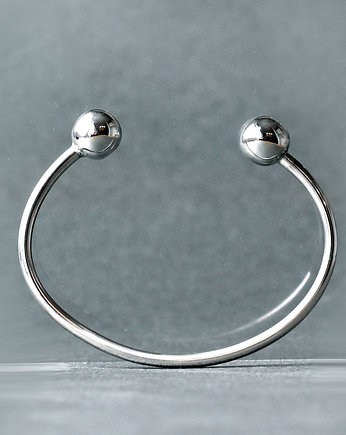 Srebrna bransoletka z kulkami ORBITAL, SHAMBALA