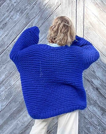 100% MERINO SILK dlugi kardigan, PANAPUFA