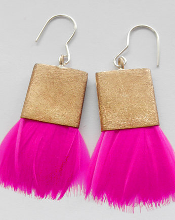 PIÓRKO kolczyki, Katarzyna Kaminska ART