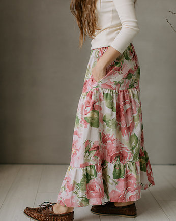 Spódnica FOLHA LONG /ROSA/, FLORISTA