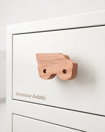 Drewniane gałki do mebli, z drewna, BUDOWA wywrotka, Drewniane dodatki