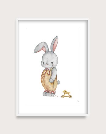 Plakat 30x40  "Retro Bunny", Pookys world