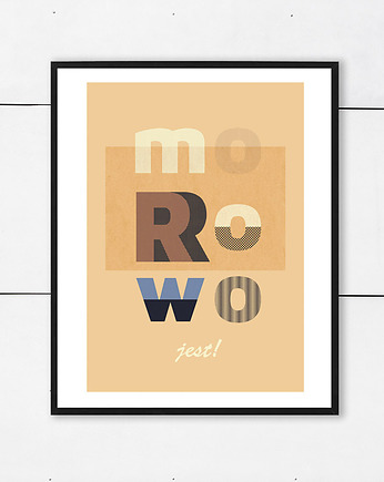 Plakat z napisem, Dekorando