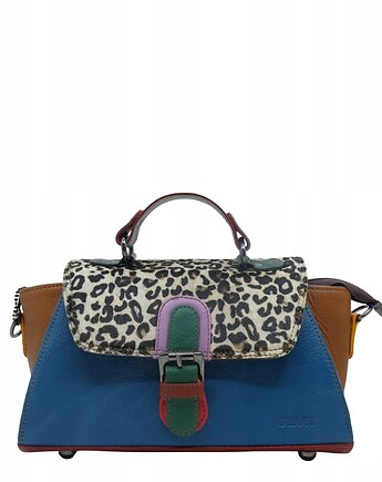 Torebka damska skórzana retro do ręki regulowany pasek elegancka eko OLIVKA, Olivka Warsaw