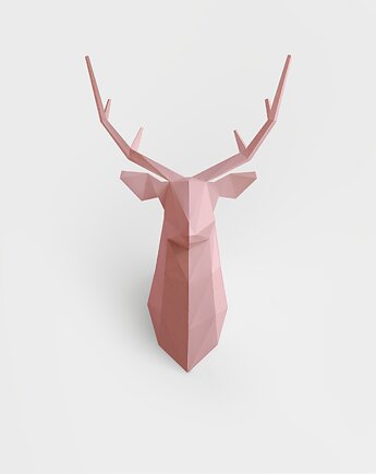 DIY jeleń - różowy, FOLDiT
