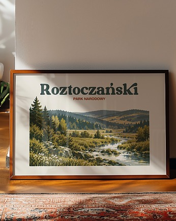 Plakat Roztoczański Park Narodowy - Druk Pigmentowy, DAPIDOKA