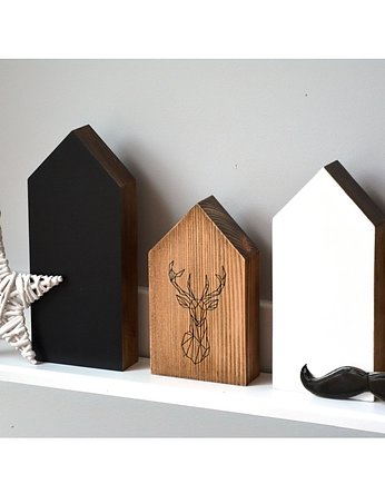 3 x domki drewniane, Wooden Love