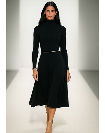 Sukienka czarna  YY300051, YULIYA BABICH