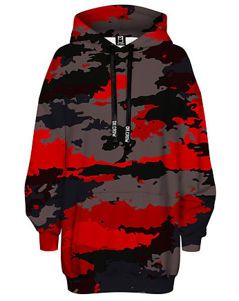 Bluza Oversize Tunika DR.CROW Moro Black Red, DrCrow