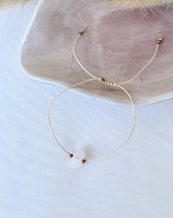 Bransoletka z Kwarcem Różowym, Szmaragdowa Polana