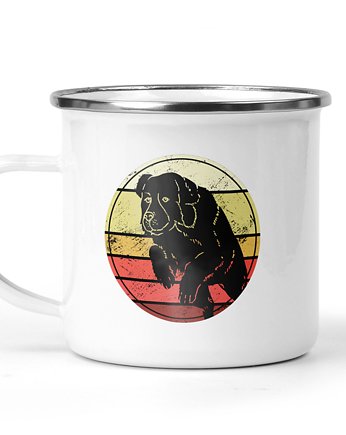 Kubek metalowy kolorowy pies, Kreatywny Warsztat