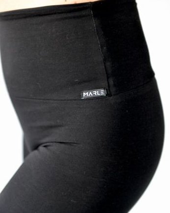 Legginsy wysoki stan z tkaniną wyszczuplającą, MARLE Marta Ledzwon