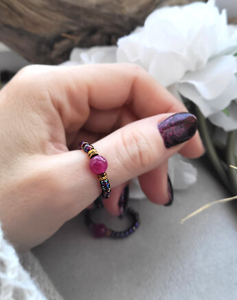 Pierścionek na depresję i lęki z Turmalinem, Seylla pracownia