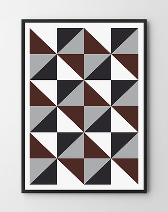 Plakat Nowoczesna geometria , HOG STUDIO