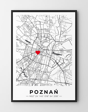 Plakat Twoja mapa Twoje miejsce, HOG STUDIO