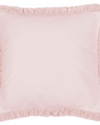 Poduszka Boho z ramką Pudrowy róż, Cotton & Sweets