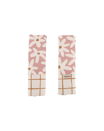 Ochraniacze na pasy Blush Daisy, Malomi Kids