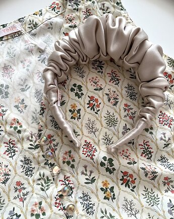 Marszczona opaska do włosów Alva maxi, Volie Line