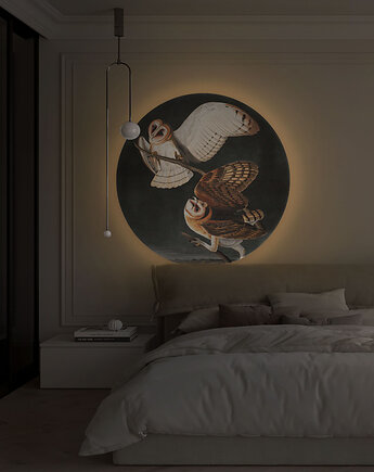 Lampa Ścienna - Dots Lighting Owls, wallcolors