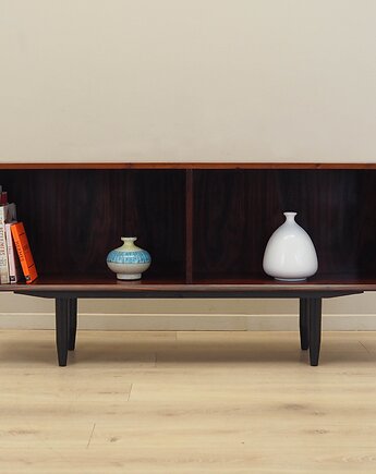 Regał palisandrowy, duński design, lata 70, produkcja: Dania, Przetwory design