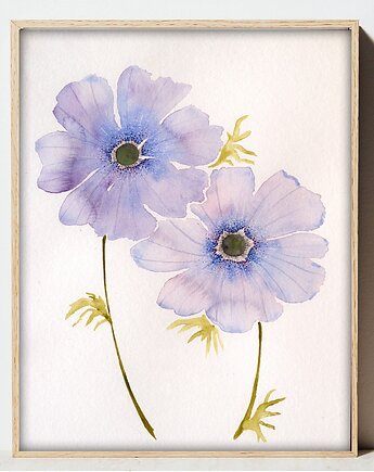 Promo! Oryginalna akwarela. Kwiaty 30x40cm, Malgorzata Domanska