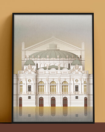 Plakat Teatr Słowackiego, Kraków, Konrad Kunc