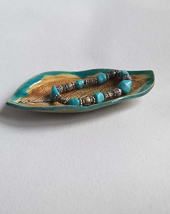 Podstawka ceramiczna liść, as ceramika