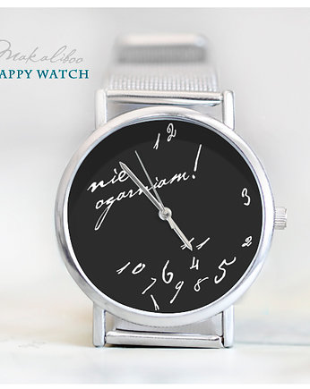 12 % Taniej  - Happy Watch - Nie Ogarniam (black, Makaliboo