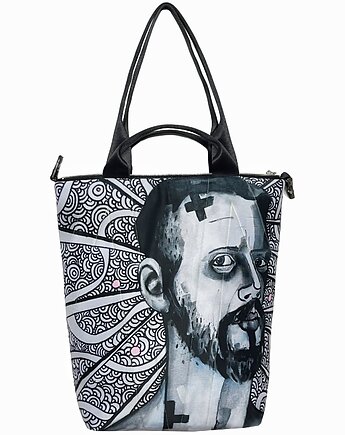 Art MIMA bag UNI & Marcin Painta print, MIMAbags